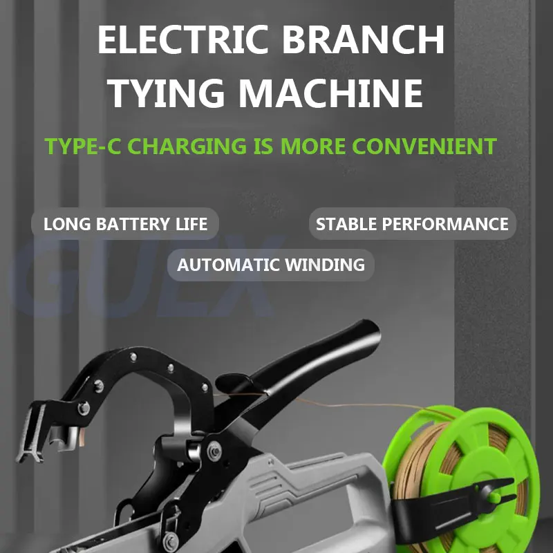 Electric Branch Binding Machine Plant Binding Machine Grape Vine Tomato Automatic Binding Machine Fruit Tree Binding Machine