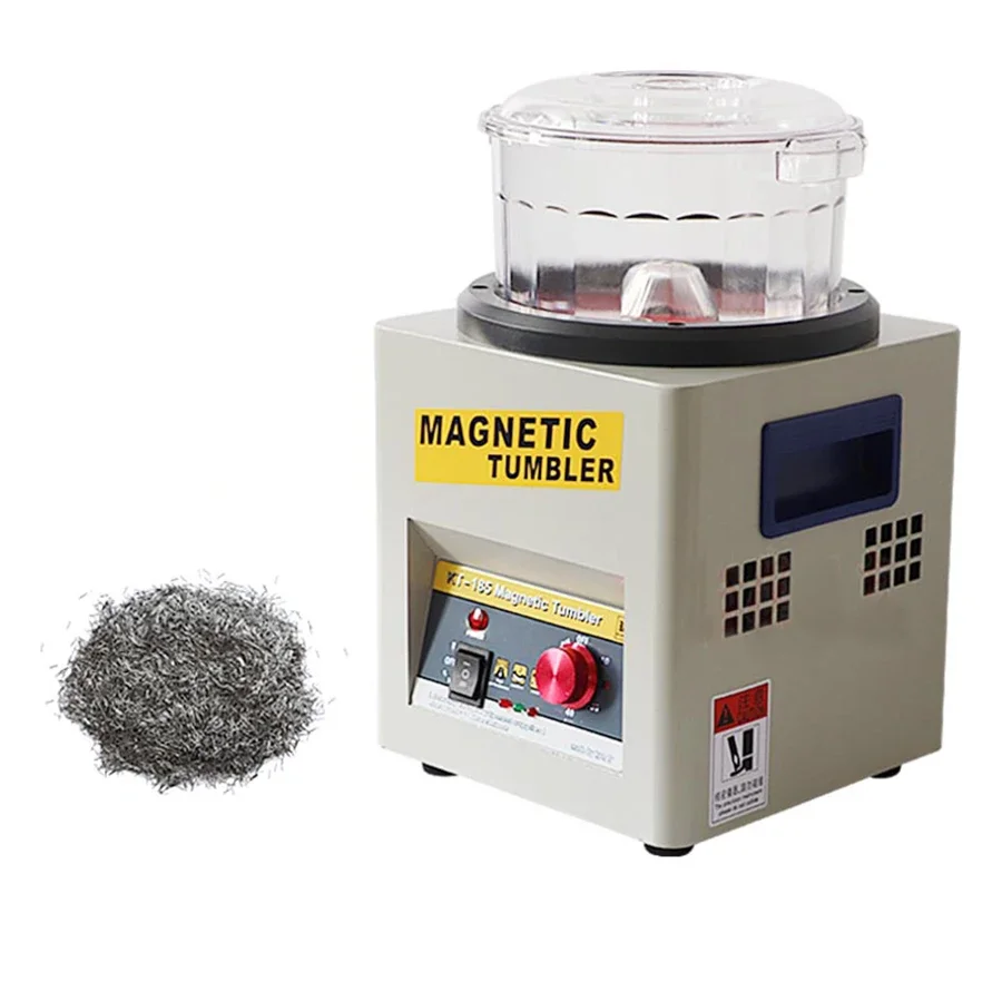 

Jewellery Making Machinery Tumbler Machine Jewelry Polishing Gold Silver Finish Magnetic Machine