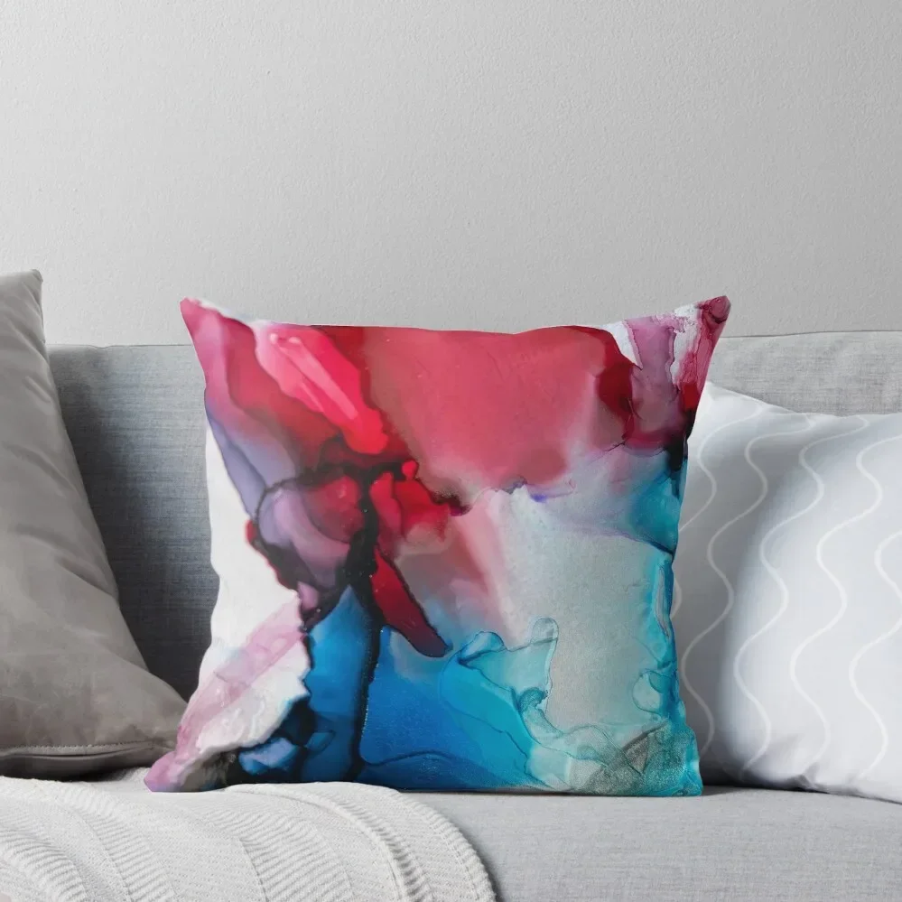 Alcohol Ink Throw Pillow sleeping pillows Pillowcase Decorative Cushion Sofa Covers For Living Room Pillow