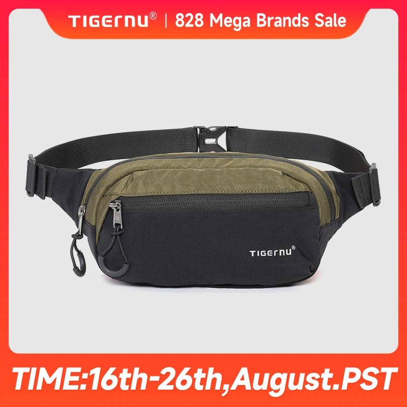 tigernu-ウエストパック-ファニーパック-メンズ-チェストバッグ-ベルトポーチ-カジュアル-ヒップサック-軽量-ショルダーバッグ-メンズ-クロスボディバッグ