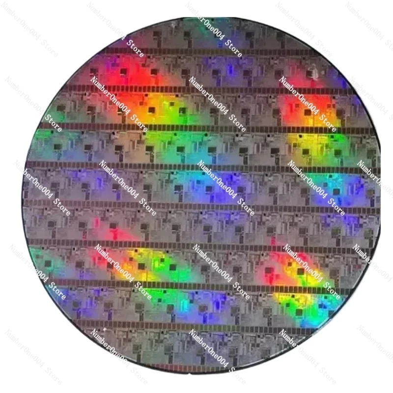 

12 Inch CPU Wafer Silicon Science Technology Pendulum Piece Birthday Gift Photoetching Circuit Chip Semiconductor Silicon Wafer