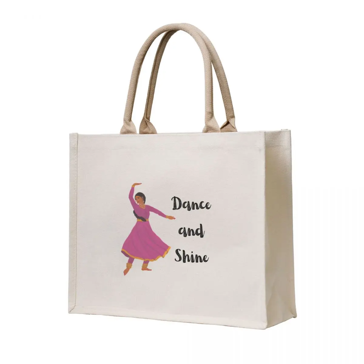 

Kathak Indian Classical Dancer Tote Bag shopping cart bags female bag Shopper handbag Women's beach bags