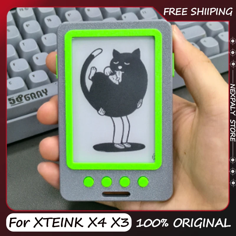 Funda protectora para lector de tinta electrónica XTEINK X4 X3, forma de insignia, cobertura total, a prueba de golpes, antiarañazos, funda portátil, funda de negocios