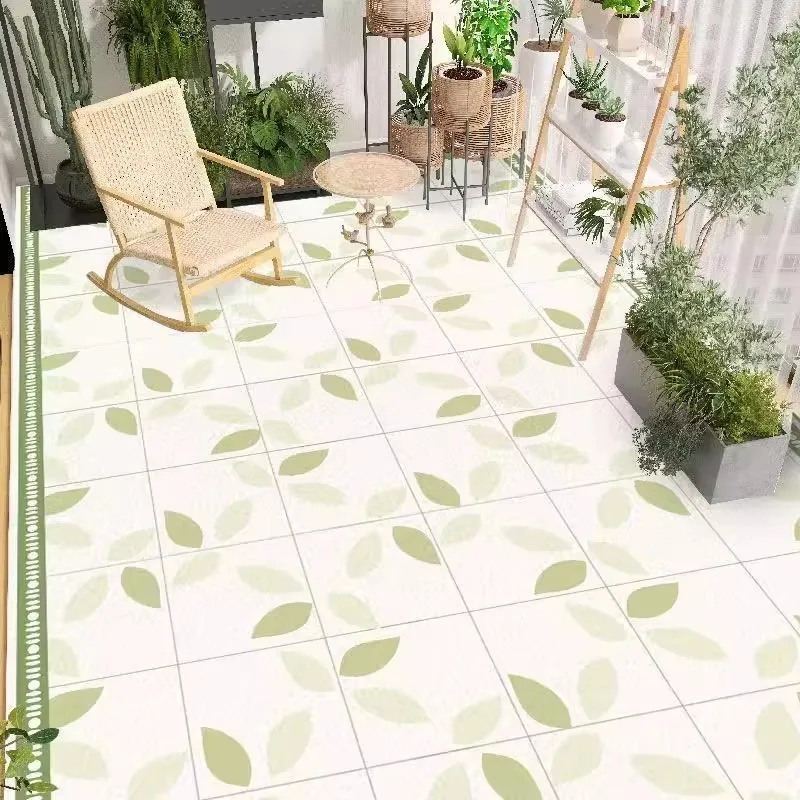 Balcony Carpet for Kitchen Foot Mats PVC Leather Anti Slip Anti Fouling Oil Resistant Dirt Floor Mat Easy Clean Washable Rug 러그