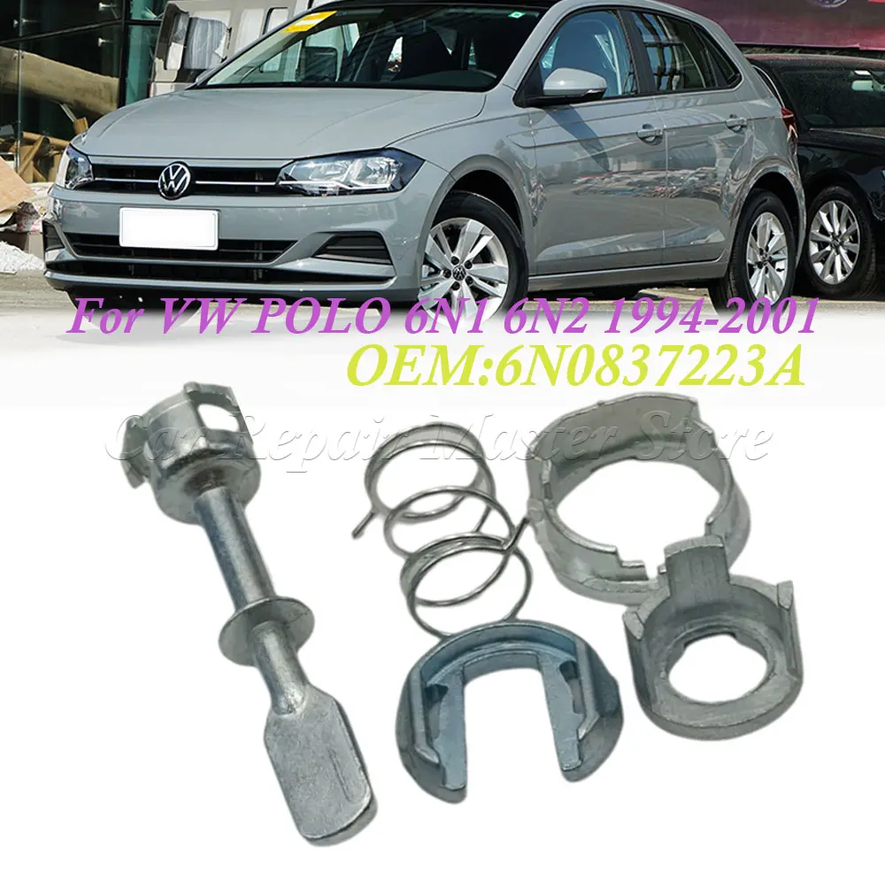 Car Door Lock Core Repair Kit 6N0837223A Right Left OEM 6N0 837 223A Repair Tool For Volkswagen POLO 6N1-6N2 1994-2001