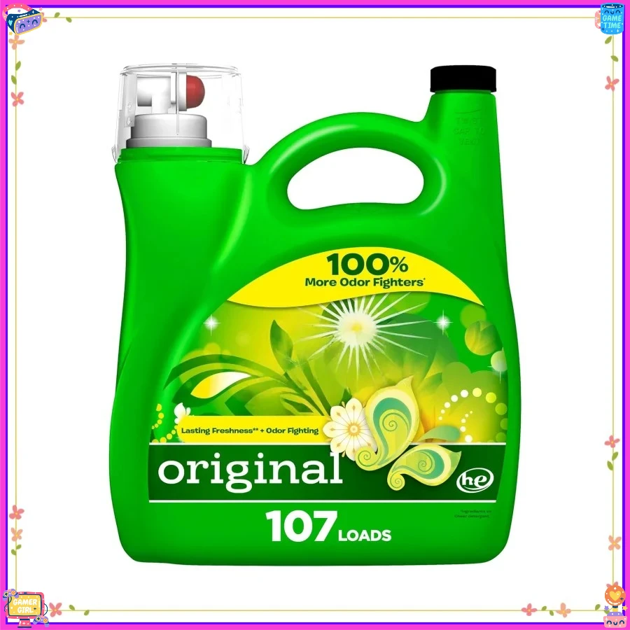 

Стиральное средство, оригинальное, стирка 1000, 154 жидких унций, стиральное мыло, совместимое с HE, стиральное средство, жидкое стиральное средство