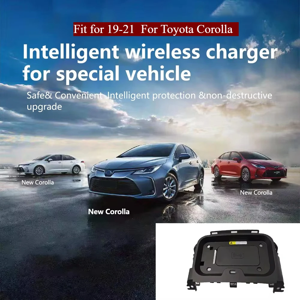 

Hot Selling Made in China Professional Car Wireless Charger for Toyota Asia Lion Corolla Levin Wireless Charger for Car
