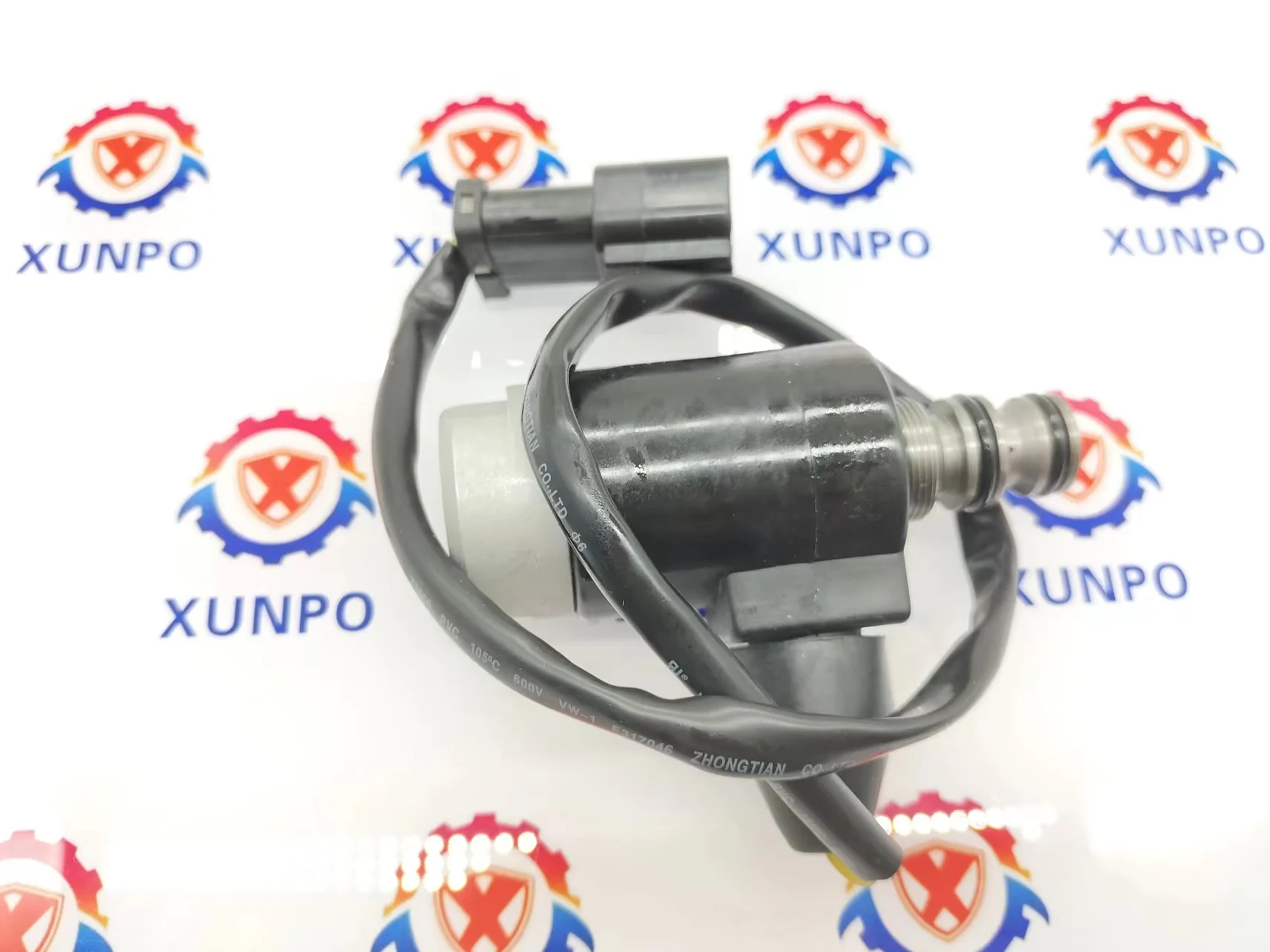 PC100 PC120-6 Excavator Swing System Hydraulic Solenoid Valve SD12244-C-1002