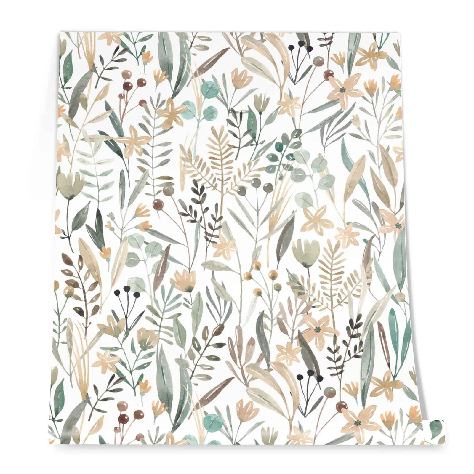 

Oil Resistant Botanical Wall Sticker Exquisite Flower And Bird Patterns Easy To Use Exquisite Flower And Bird Patterns