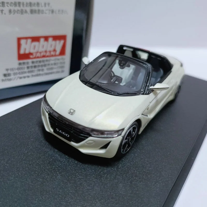 1:43 Scale S660a CVT Two-door Convertible Sports Car Simulation Alloy Toy Car Model Gift Souvenir Collection Static Decoration