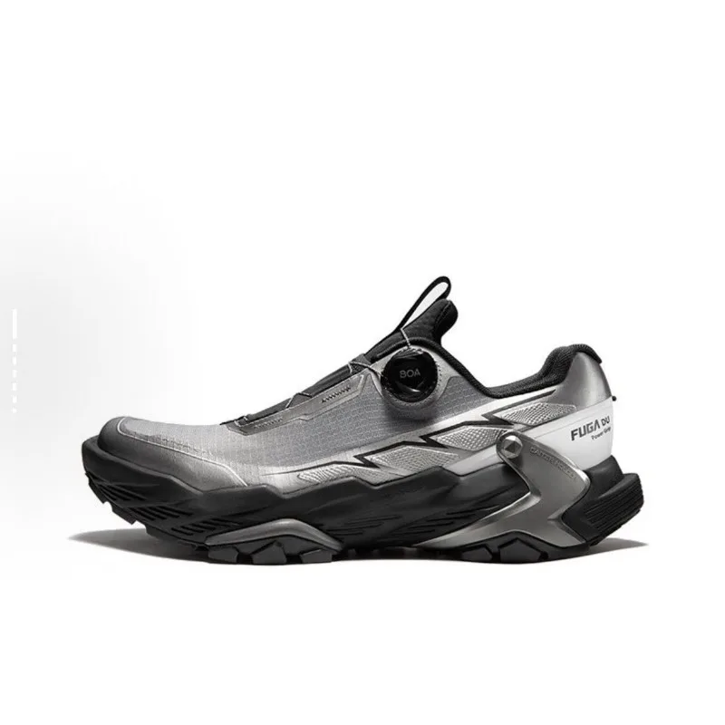 2026 Good Quality Couples Trail Running Shoes Rotating Buckle Trekking Sneakers For Unisex Anti Slip Outdoor Hiking Shoe Men Wom