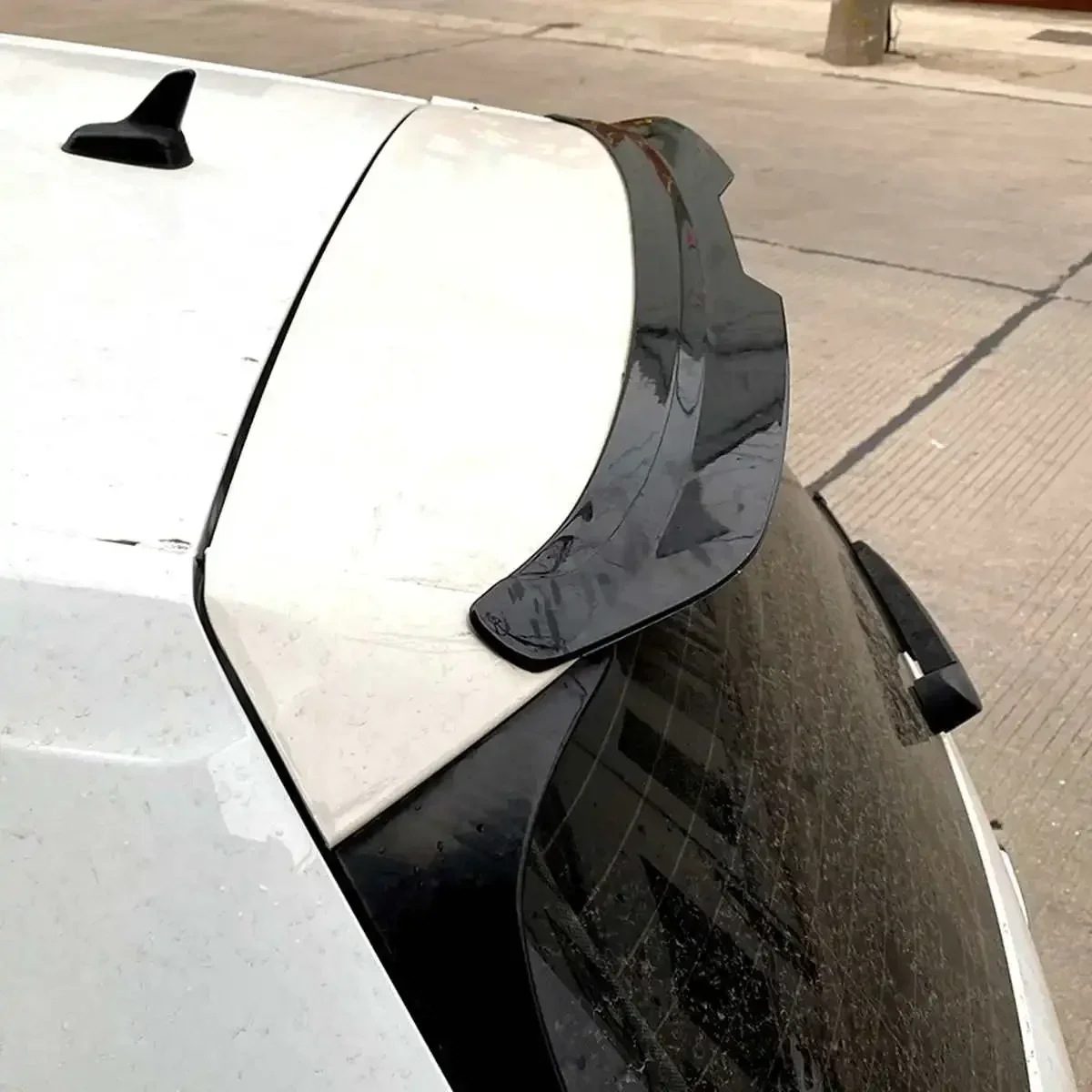 Car Roof Spoiler For Volkswagen For VW For Golf 7 MK7.5 VII GTI R GTD Max 2014-2019 Rear Spoiler Not Fit For Standard R-Line