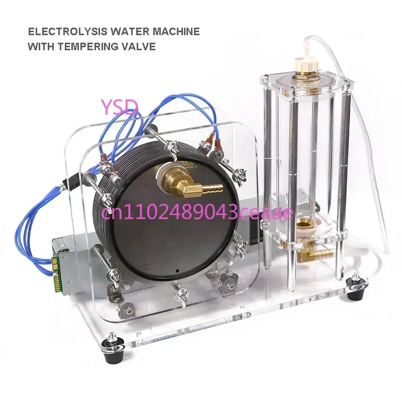 110-240V Electrolysis Water Machine Hydrogen Oxygen Generator With Tempering Valve Oxy hydrogen Flame Generator Water Welder