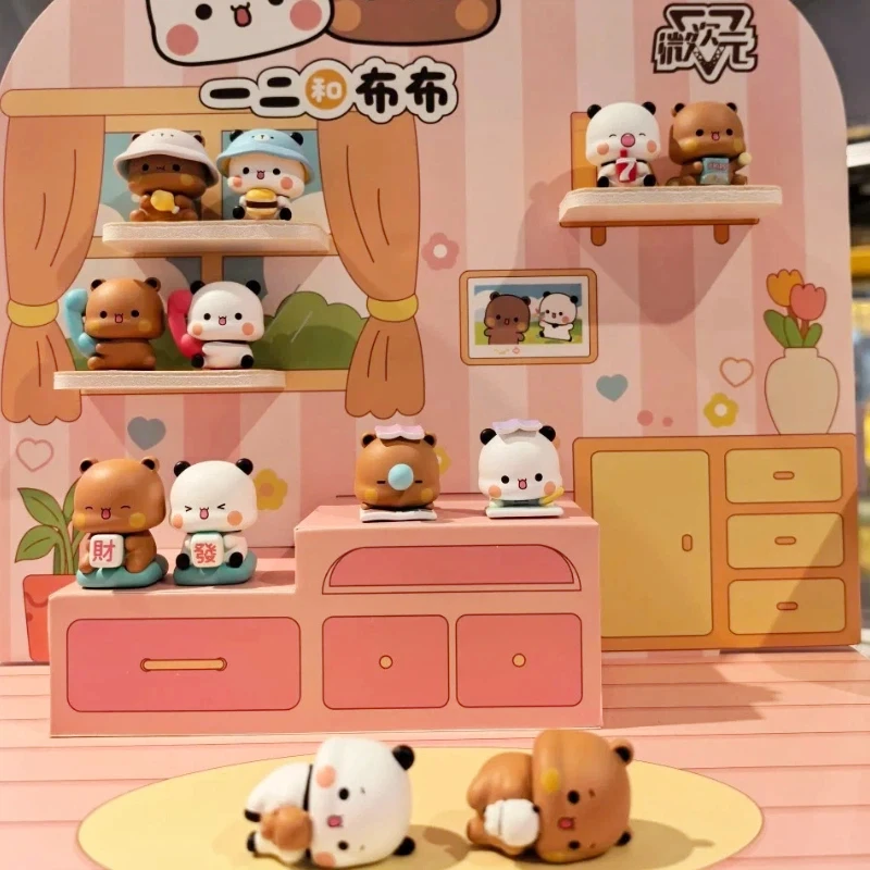 Genuine Bubu Dudu Blind Box V3 V2 Figurines Gift
