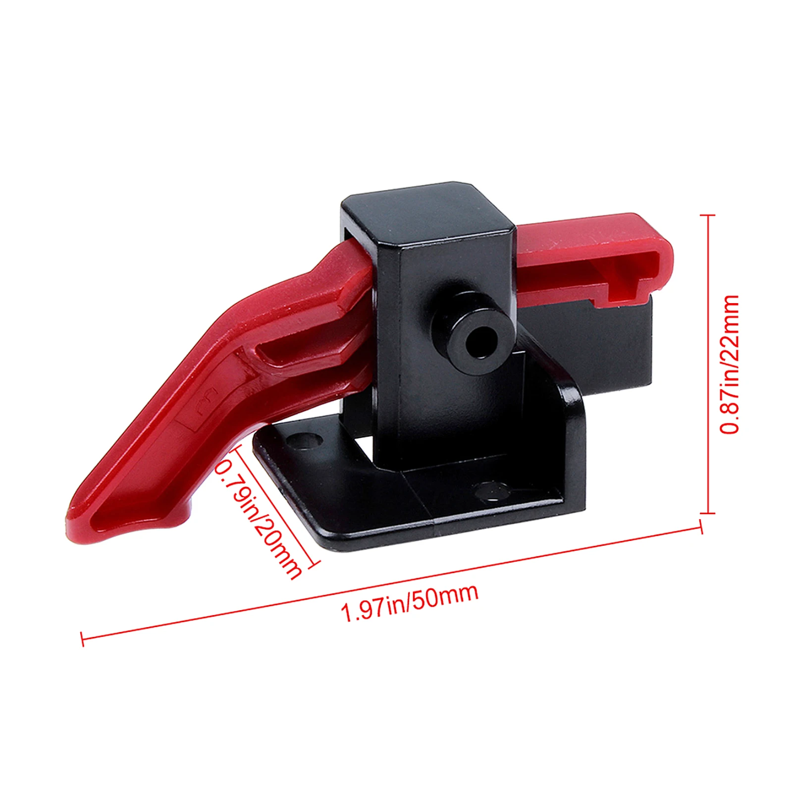 HobbyPark ESC Easy Start Trigger Power Switch for Traxxas TRX4 TRX-4 1/10 RC Trail Crawler Accessories