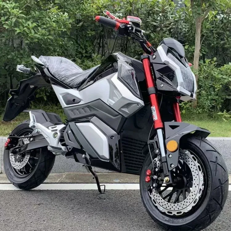 2025 Più Nuovo Personalizzabile 2000W Motore 40A Batteria Al Litio Veloce Da Corsa Per Adulti Moto Elettrica Z6 Modello Velocità Max 80 km/h