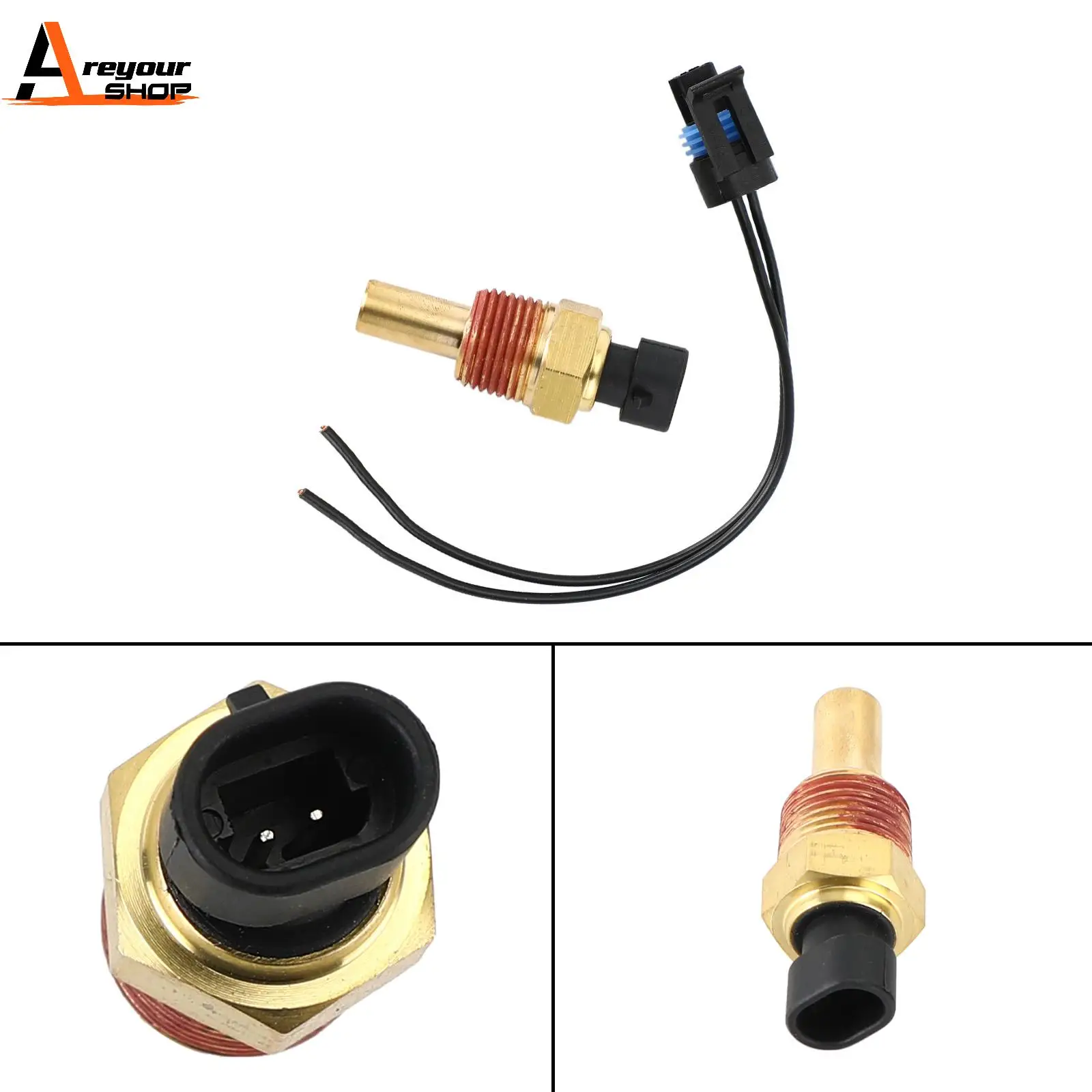 Areyourshop Differential Oil Temperature Sensor For Peterbilt 2000-2007 For Kenworth T660 505-5401 Q21-1002 Car Auto Parts