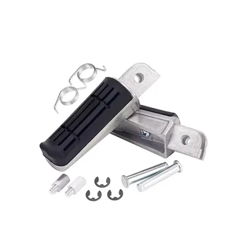 यामाहा MT03 FZ1 FZ6 FZR600 XJ600 YZF 1000 R1 XV1700 MT 03 FZ 1 6 FZR 600 XV 1700 मोटरसाइकिल फ्रंट फुटरेस्ट फुट पेग्स पेडल के लिए 10 best sales यामाहा FZR 1000 - №1