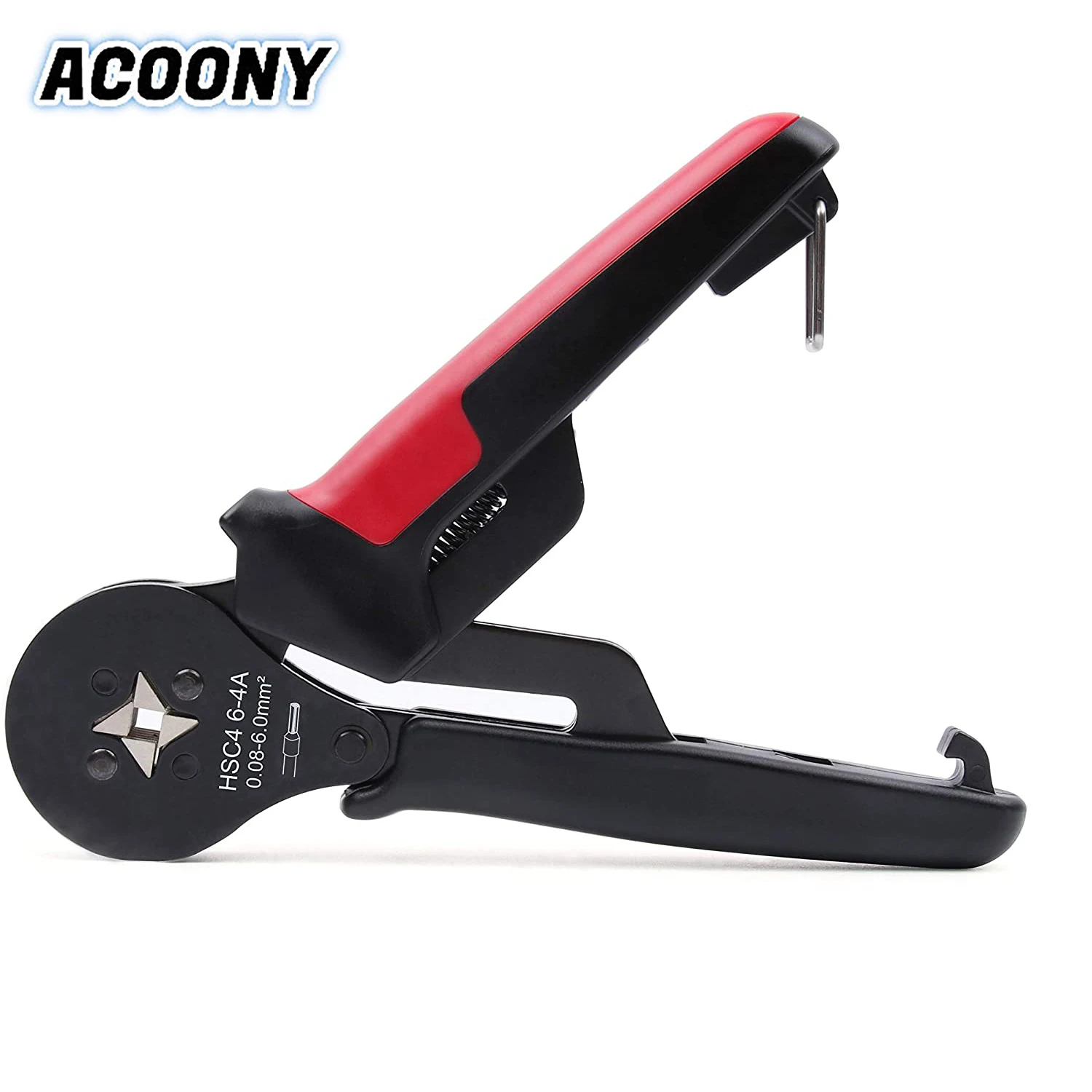 

HSC8 6-4A Ferrule Crimping Pliers Self-adjustable Ratchet Wire Tubular Terminals Crimper Plier Tool for VE/EN/TE Terminals Clamp