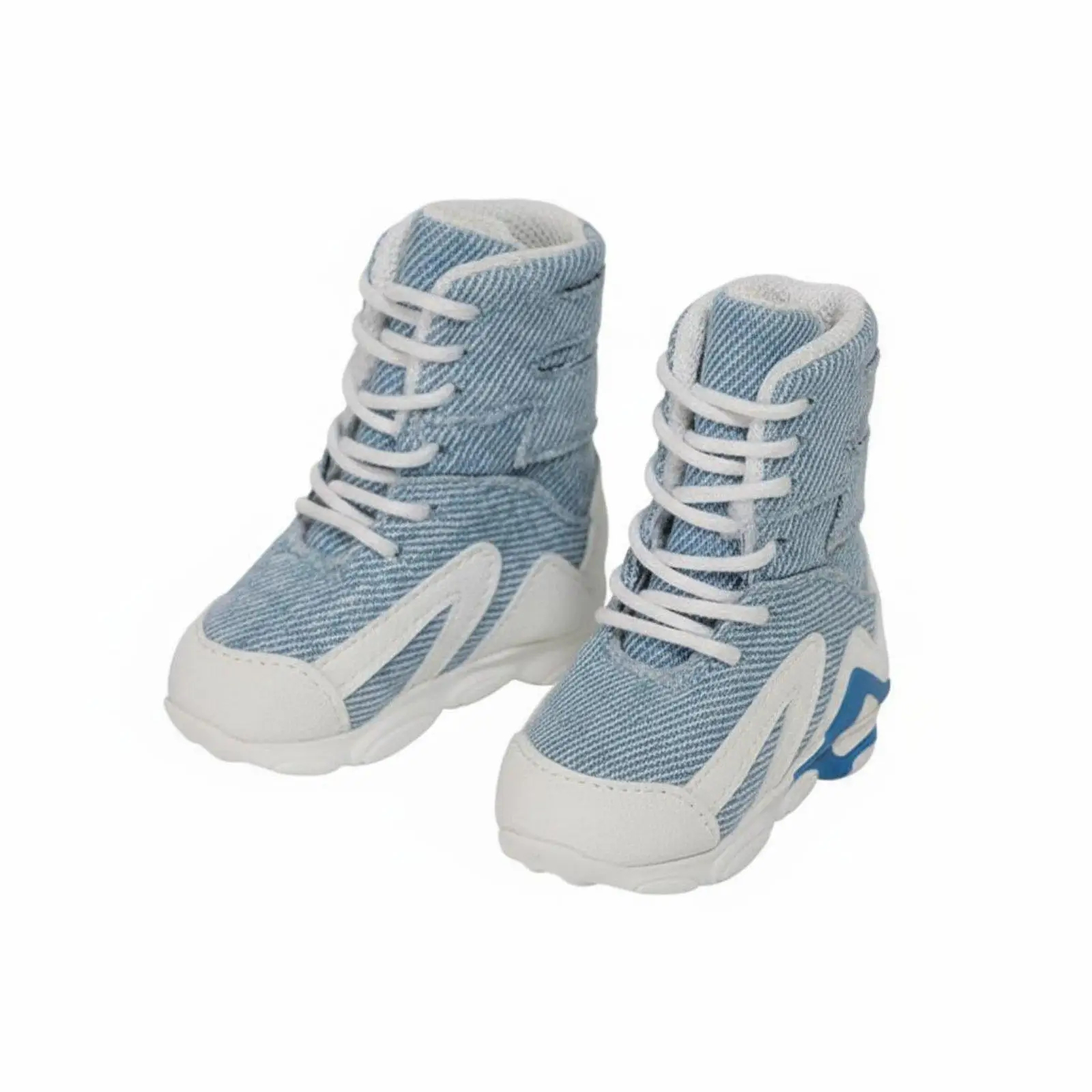 1/4 BJD Doll Shoes Handmade 1/4 BJD Shoes Lace-Fastened Look Ball Jointed Doll Footwear