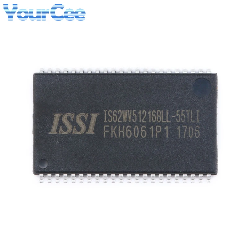 IS62WV51216BLL TSOP-44 55TLI IS62WV51216BLL-55TLI IS62WV IS62WV51216 RAM Memory Chip IC Integrated Circuit