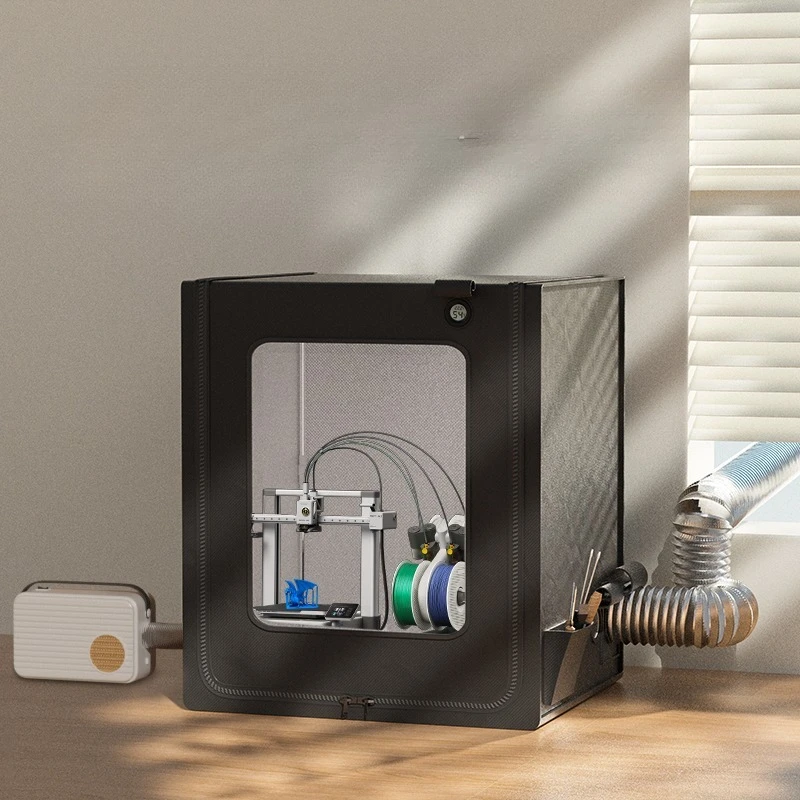 Sealed box can be dried, dust cover exhaust air 3D printer insulation cover a1mini sealed box