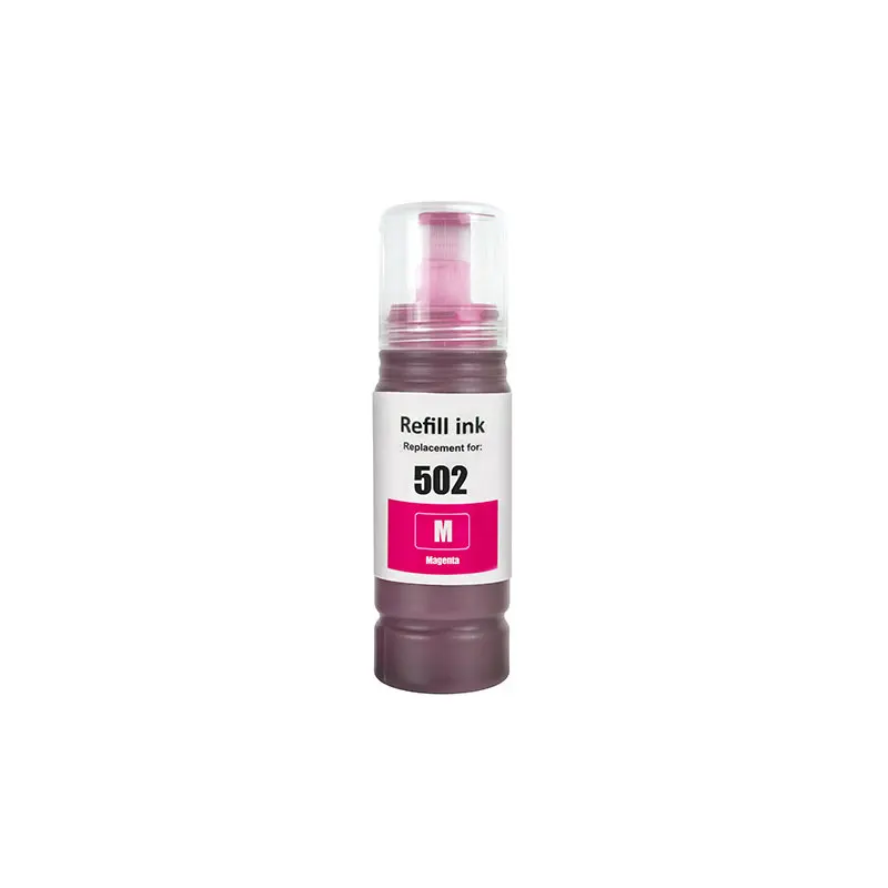 502 Premium Refill Ink for Epson 502 Ecotank ET-2700 ET-2750 ET-2760 ET-2850 ET-3700 ET-3710 ET-3750/ET-3760  Printer