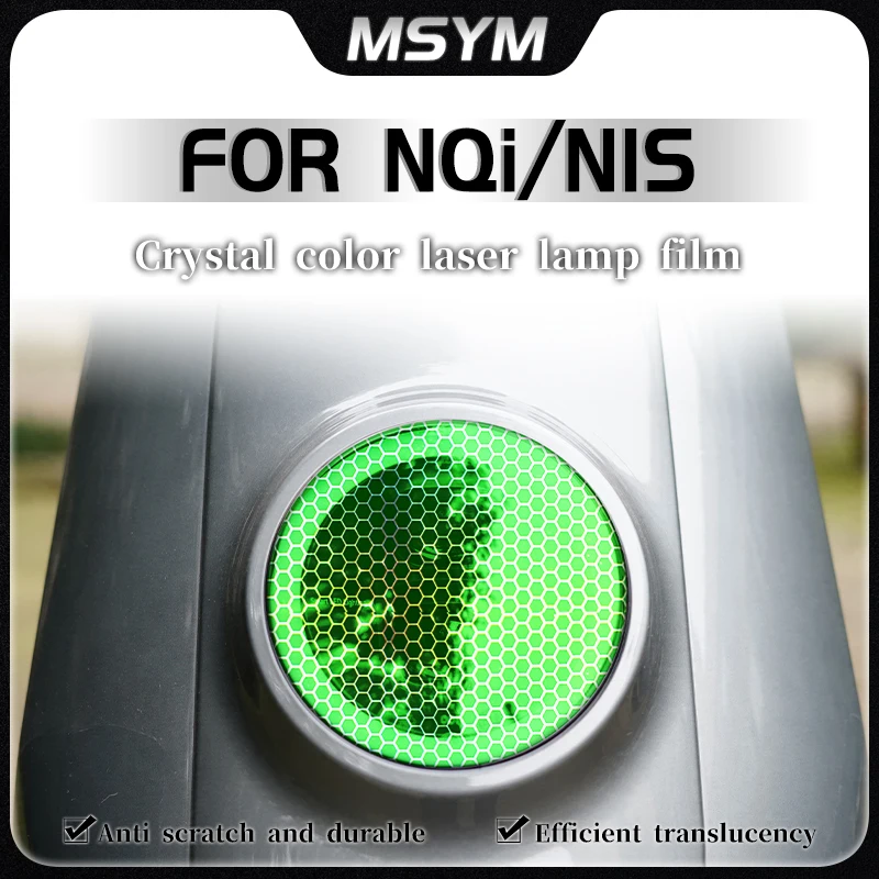 

Для NIU NQi N1S nqi n1s пленка для фар дымчато-черная пленка для задних фонарей сотовая защитная наклейка для лазерной защиты аксессуары для модификации