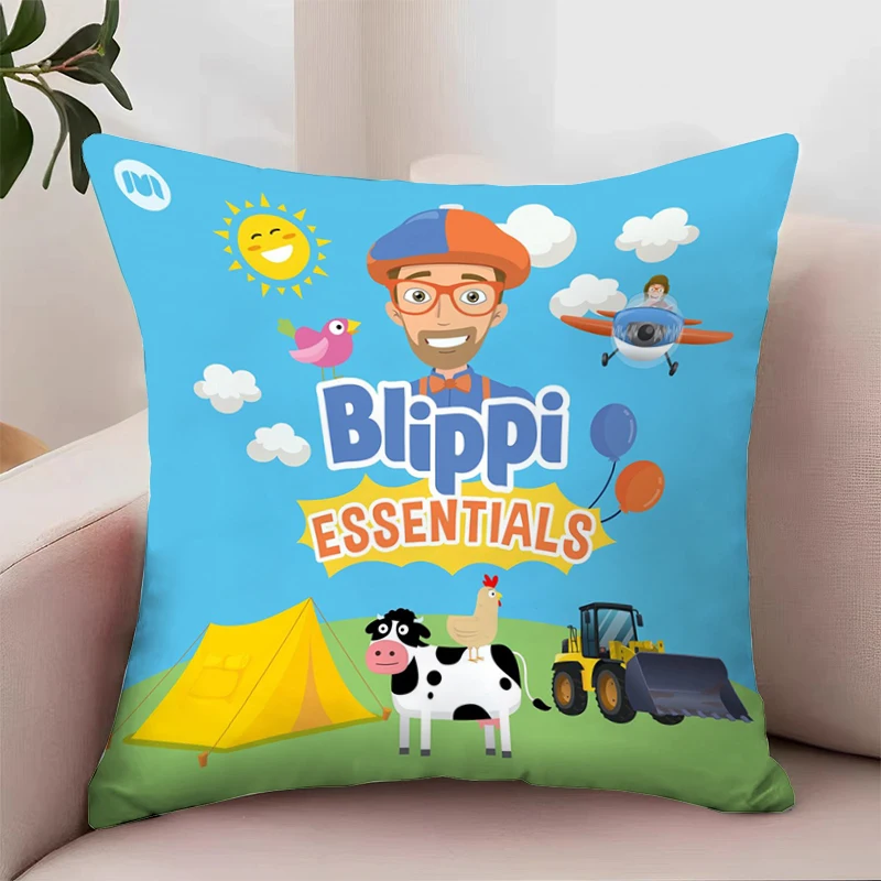 

B-Blippi Cushion Covers for Decorative Cushions Pillowcase 45*45 Luxury Cushion Cover Pillow Cases 45x45 Home Decoration Decor