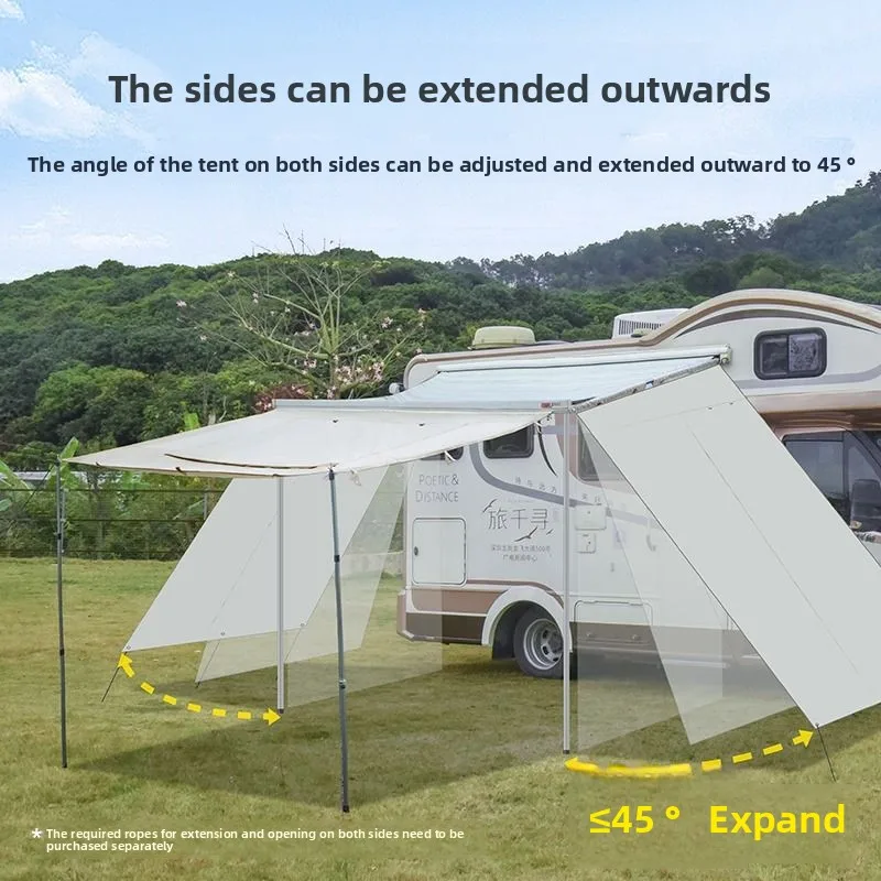 C-type RV side tent B-type RV awning enclosure Expansion tent RV special side tent