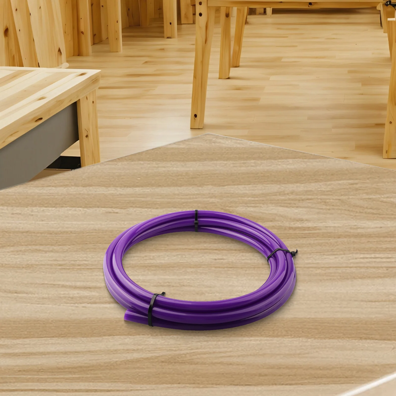 Комплект для гибки медных труб, черный инструмент для кондиционирования воздуха, внутренний трубопровод, фиолетовый гибочный станок, длина 4 метра