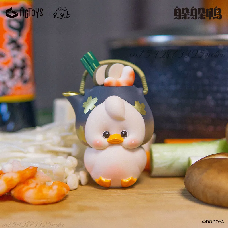 

ACTOYS Late Night Restaurant Duo Duo Duck Series Blind Box Mystery Box Toys Doll Cute Anime Figure Ornaments Gift Collection