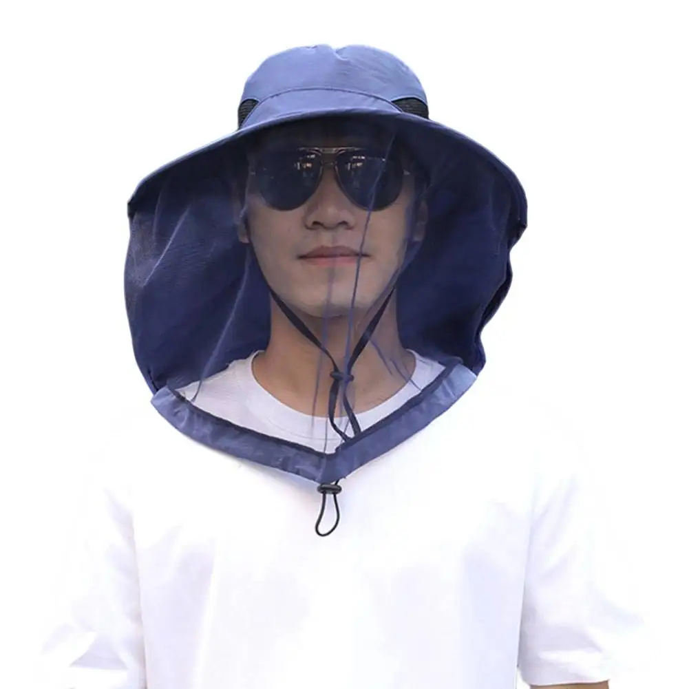 

Large Brim Fishing Hat Fishing Cap Face-cover Hat Hat Brim 10CM Outdoor Fishing Hat Strong Stitching Comfortable Fit