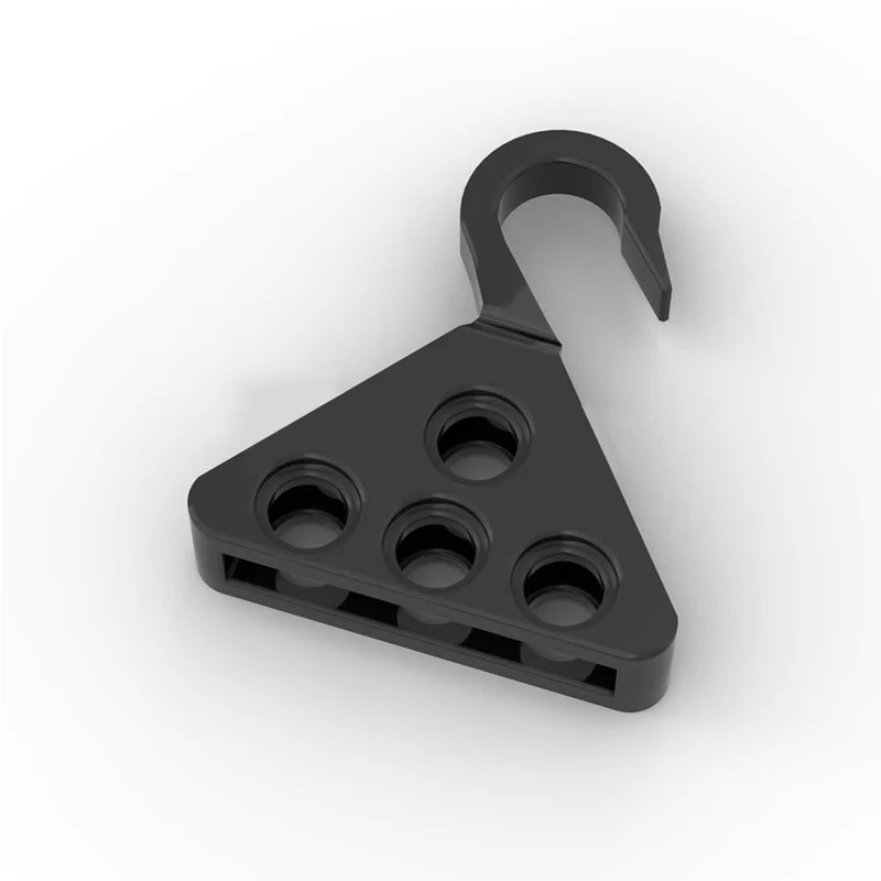 Kompatibel baut Partikel 70496 61903 Bausteine, technischer Metallhaken als Stützen für Hüftgürter und Kräne, Hakensteine zusammen