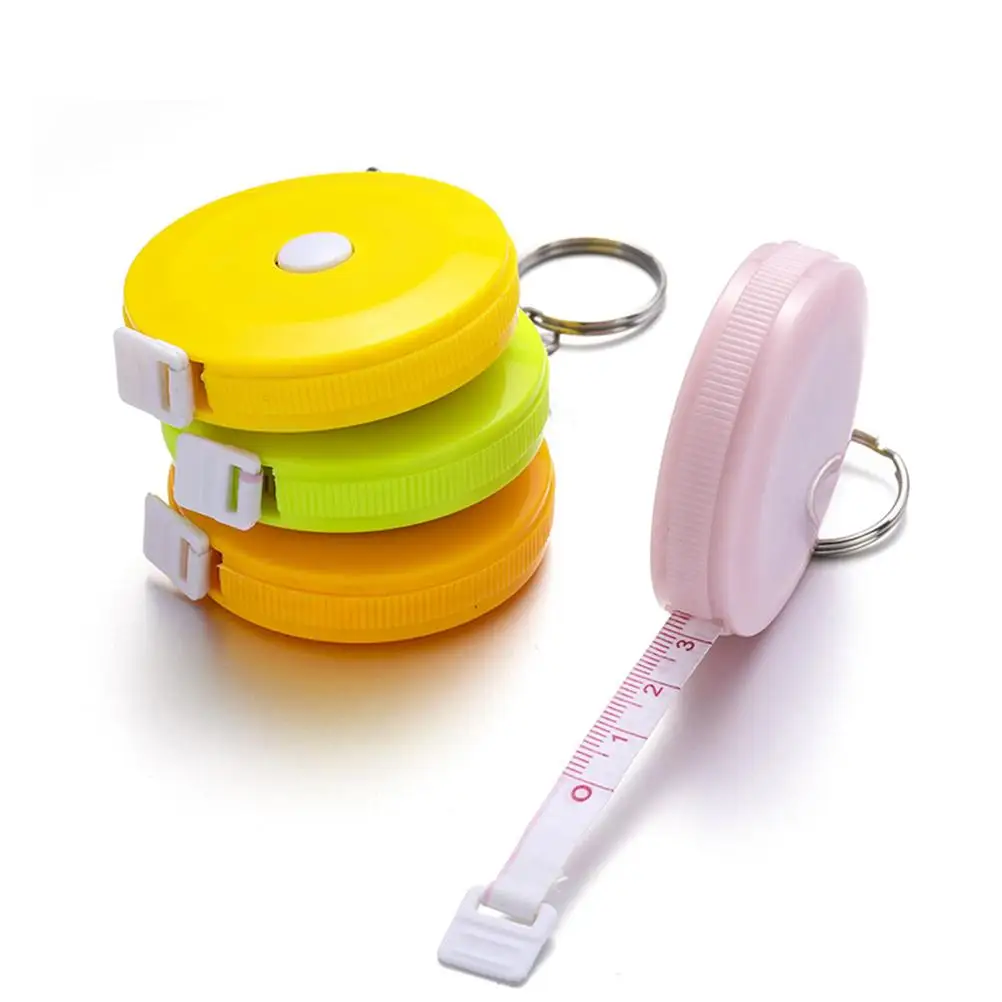 

4Pcs Mini Measure Durable Clear Scale High Precision Measuring Tool Portable Body Tape Measure Tool Craft Sewing