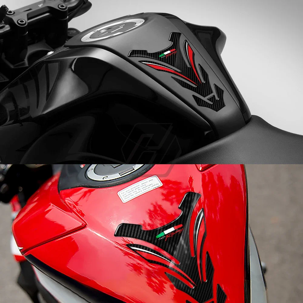

3D Motorcycle Tank Pad Protector Case for Yamaha Honda Kawasaki Suzuki Triumph Aprilia RV4 RSV4 - Custom Fit
