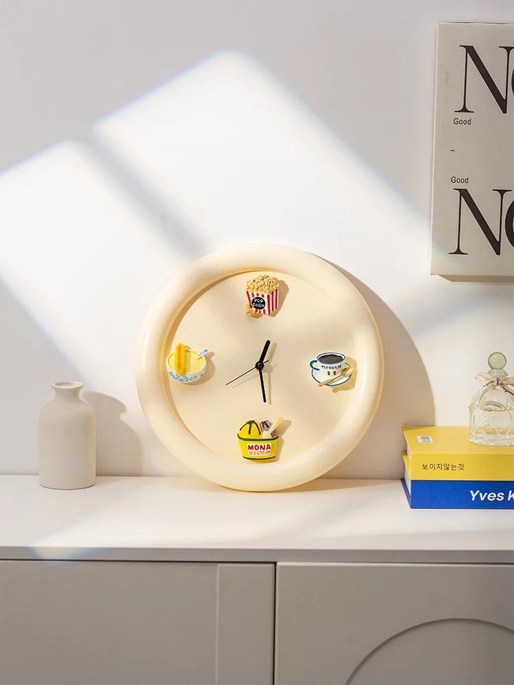 

【EpeiusHome】Настенные часы в кремовом стиле для дома