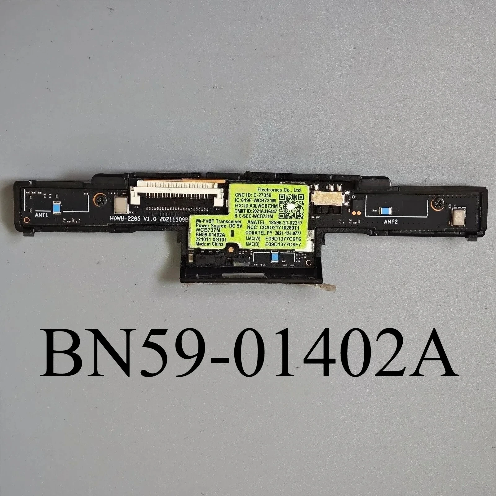 

BN59-01402A for Samsung TV Wi-Fi Module IR Sensor WCB737M 649E-WCB731M A3LWCB731M HDWB-2285