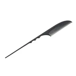 Barber Teasing Comb Carbon Fiber Frizz Styling Brush for Types