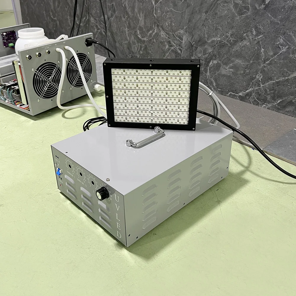 700W Desktop UV Furnace LED Light UV Ink Green Oil LED Light Source Curing Lamp Automotive/Furniture UVLED Paint Lamp