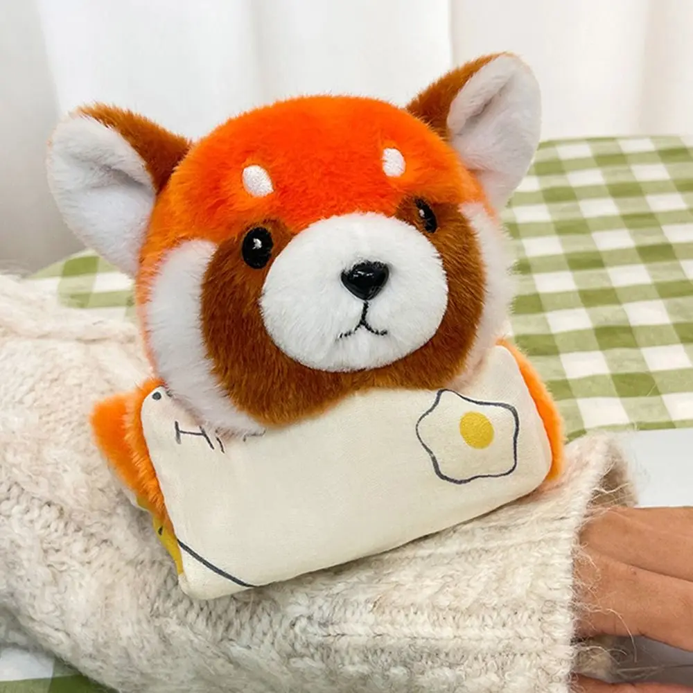 

Fluffy Texture Decompression Bean Bag Doll Soft Plush Kawaii Cartoon Plush Doll Keychain Comfortable Touch Supine Position