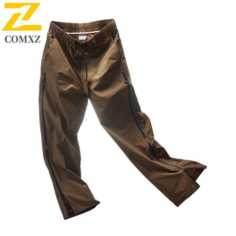 

Модные мужские брюки, новые осенние свободные быстросохнущие повседневные брюки для кемпинга, приключений, универсальные дышащие брюки в уличном стиле