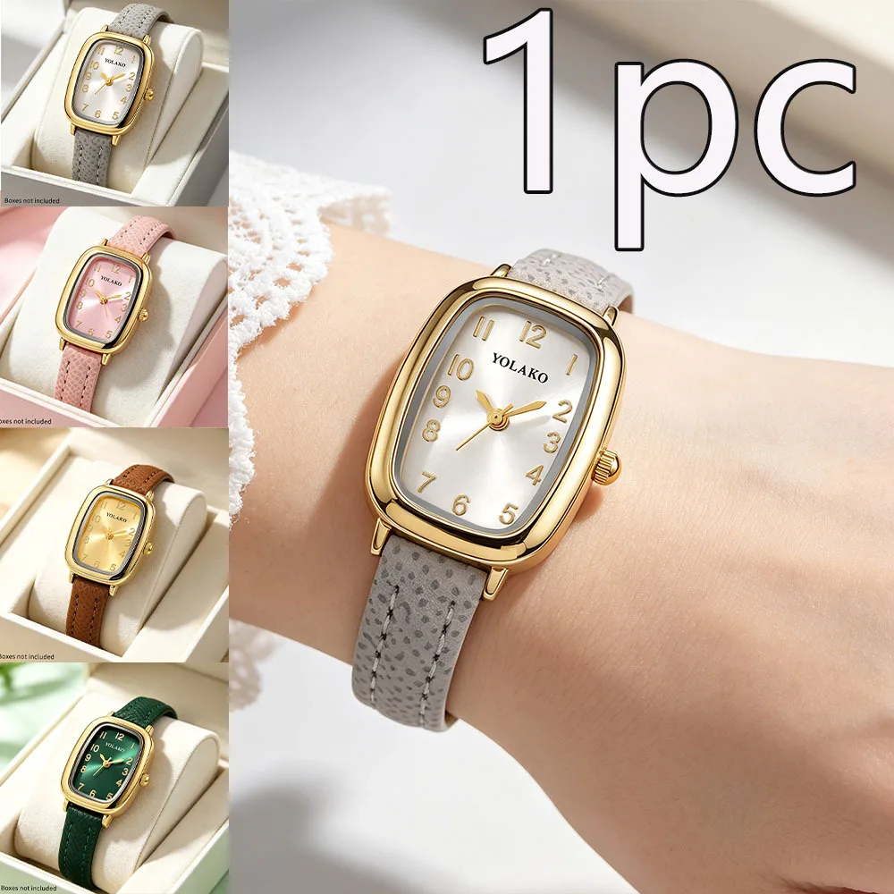 1Pc Ladies' Elegant And Fashionable Watch, Ideal Gifts For Friends And Family For Valentine's Day, Easter, Ramadan And Birthdays