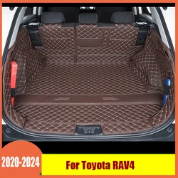 Custom Car Trunk Mats 1pcs Durable Cargo Liner Boot Carpets Accessories For Toyota RAV4 XA50 2019 2020 2021 2022 2023 2024 2025