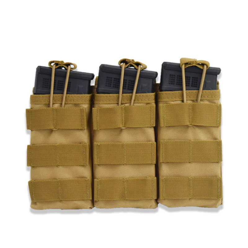 Canotta da esterno Accessori tattici per la caccia Molle Air Gun Color Bullet Magazine Bag Borsa singola/doppia/tre riviste