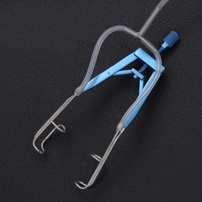 Microscopic instruments ophthalmology flushing eyelid opener stainless steel titanium alloy eyelid opener with holes can be used