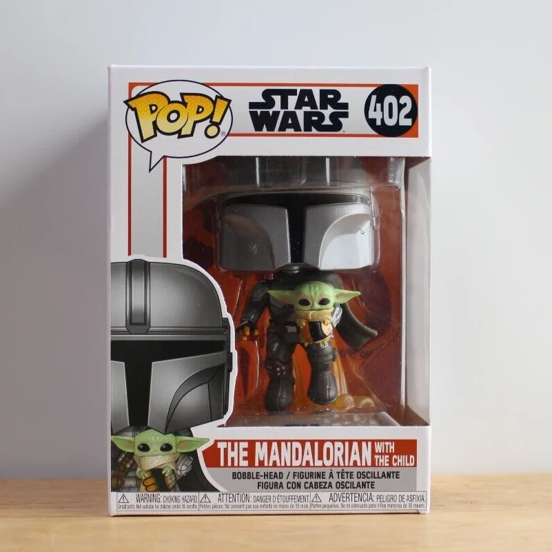 Funko Pop! The Mandalorian Flying with Jet Pack 402 Figures Star Wars 4.5 inch Limited Edition Collect Decoration Model Toy Gift - Image 4