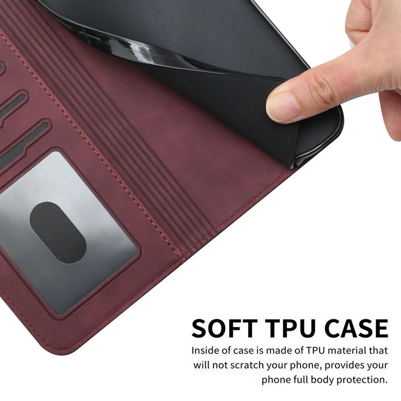 For Moto G 5G G 5G 2023 G 5G Plus G Stylus 5G 2023 G 2022 G9 Plus G Power 2022 Edge 20 Wallet With Hand Strap Leather Card Case