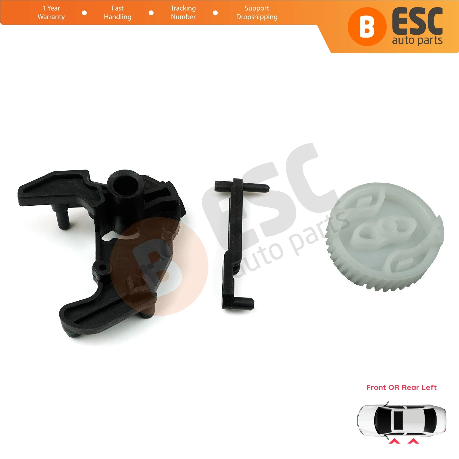 ESC Auto Parts EDP148-1 Left Door Lock Latch Actuator Repair Kit 51217202143 For BMW 1 3 5 F Z Series Ship From Turkey