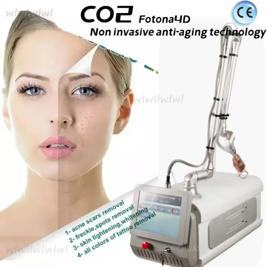 

2024 Latest Portable CO2 Fractional Laser Machine Professional Bison Equipment 4d Fotona Mini Painless Skin Stretch Marks